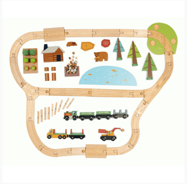 Tender Leaf Toys Wild Pines Train Set