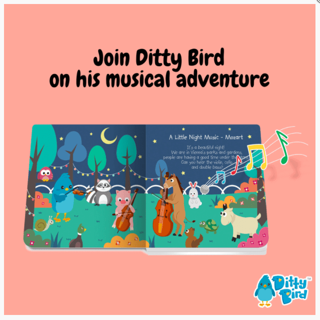 Ditty Birds Classical Music Board Book