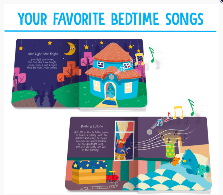 Ditty Bird Bedtime Songs Board Book