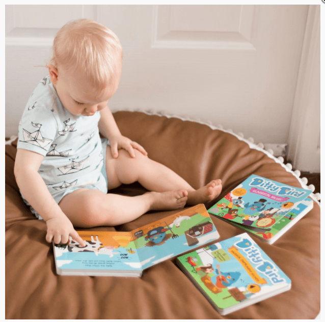 Ditty Bird Instrumental Children's Songs Board Book