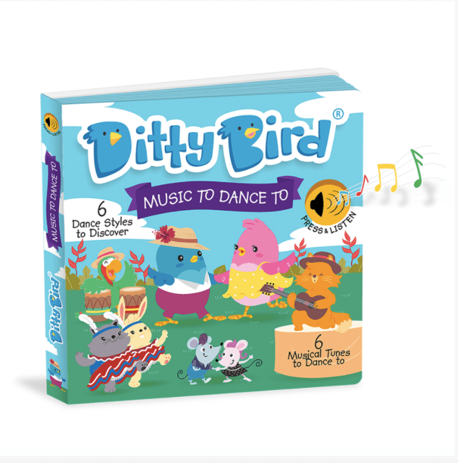 Ditty Birds Music To Dance To Board Book