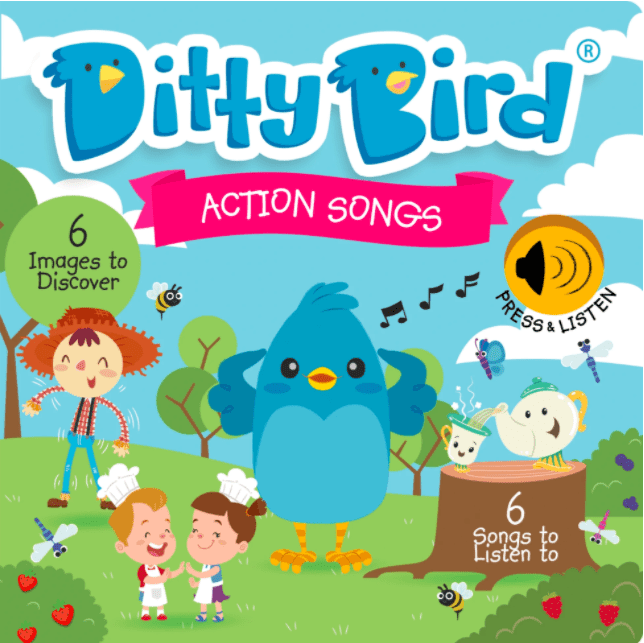 Ditty Birds Action Songs Board Book