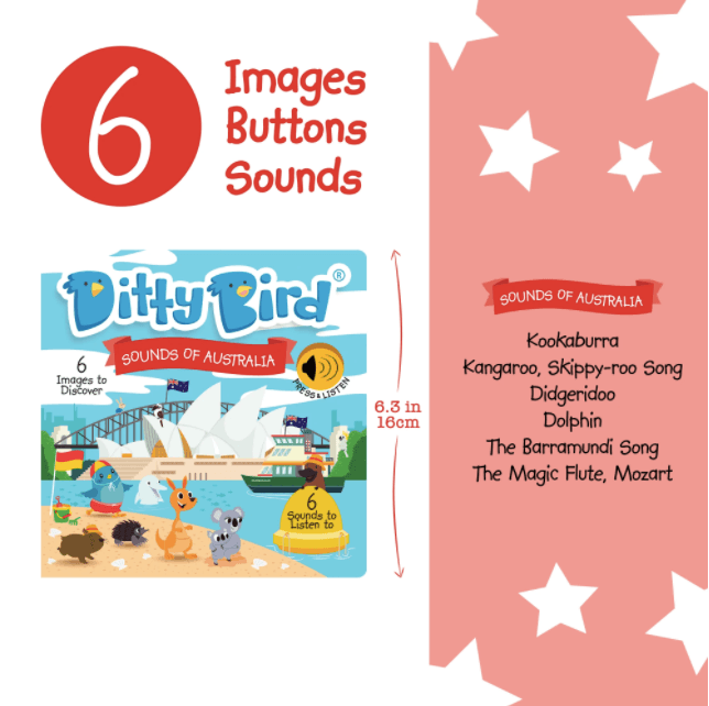 Ditty Birds Sounds of Australia Board Book