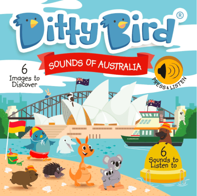 Ditty Birds Sounds of Australia Board Book