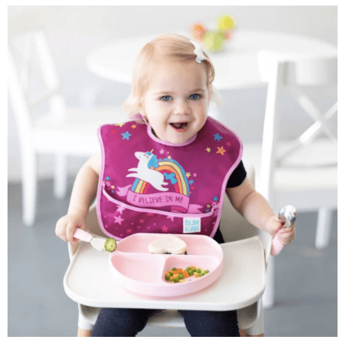 Bumkins Spoon and Fork - Pink