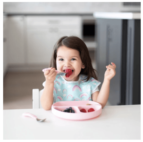 Bumkins Spoon and Fork - Pink