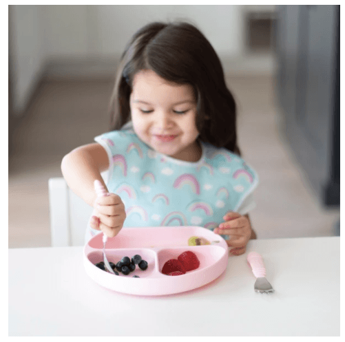 Bumkins Spoon and Fork - Pink