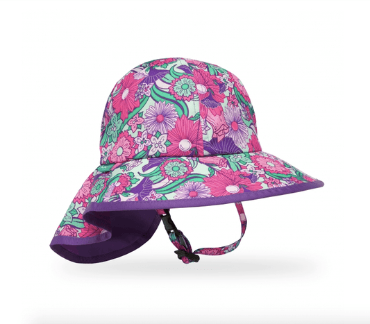 Sunday Afternoon Kids Play Hat Flower Garden