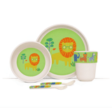 Penny Scallan Bamboo Mealtime Set with Cutlery - Wild Thing