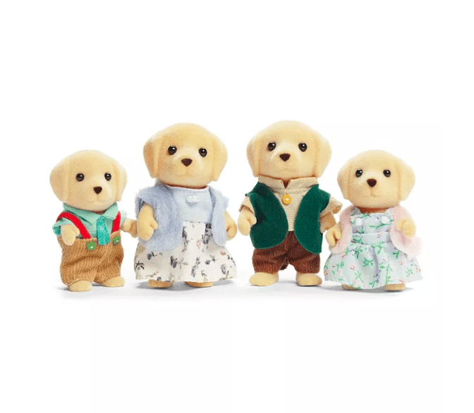 Sylvanian Families Yellow Labrador Family
