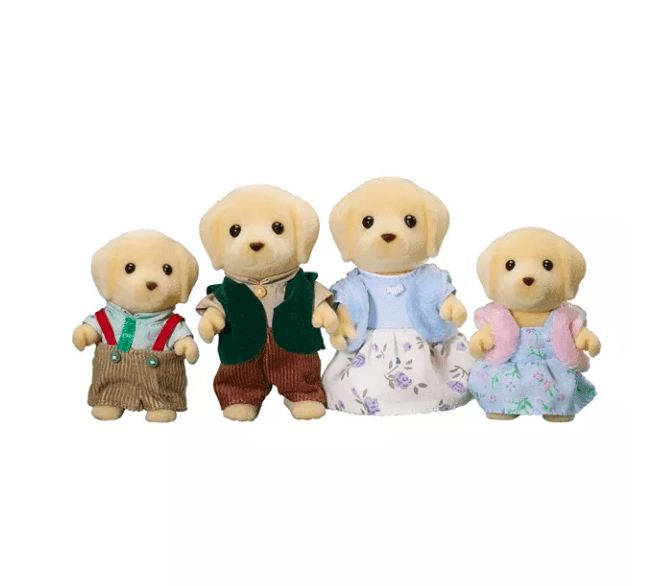 Sylvanian Families Yellow Labrador Family