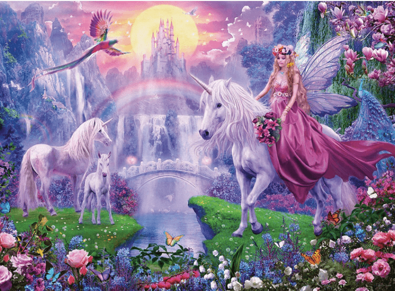 Ravensburger - Unicorn Kingdom Puzzle 200pc