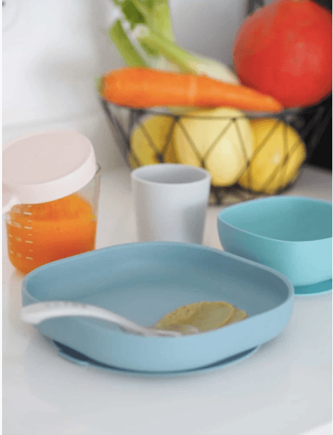 Beaba Silicone Suction Meal Set - Jungle
