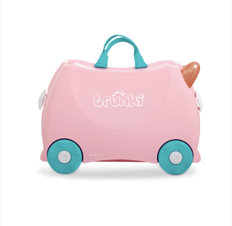 Trunki Ride-On Luggage - Flossi the Flamingo