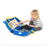 Trunki Ride-on Luggage - Percy Police Car