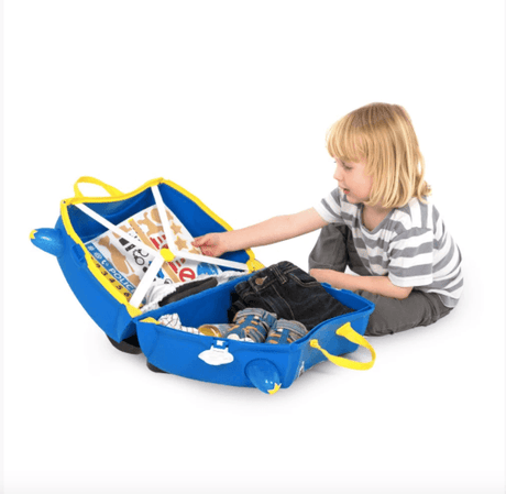 Trunki Ride-on Luggage - Percy Police Car