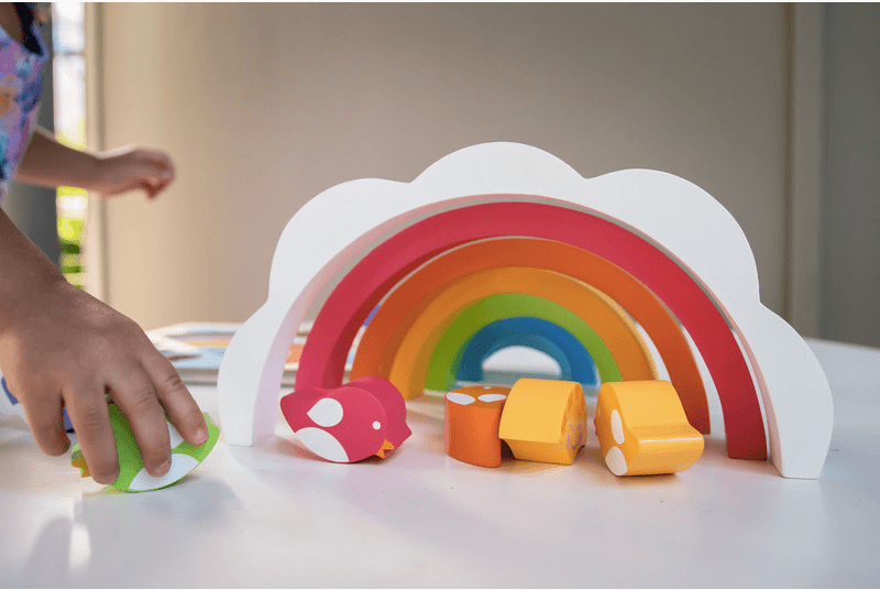 Kiddie Connect Large Sun and Rainbow Puzzle