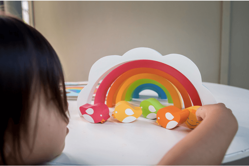 Kiddie Connect Large Sun and Rainbow Puzzle