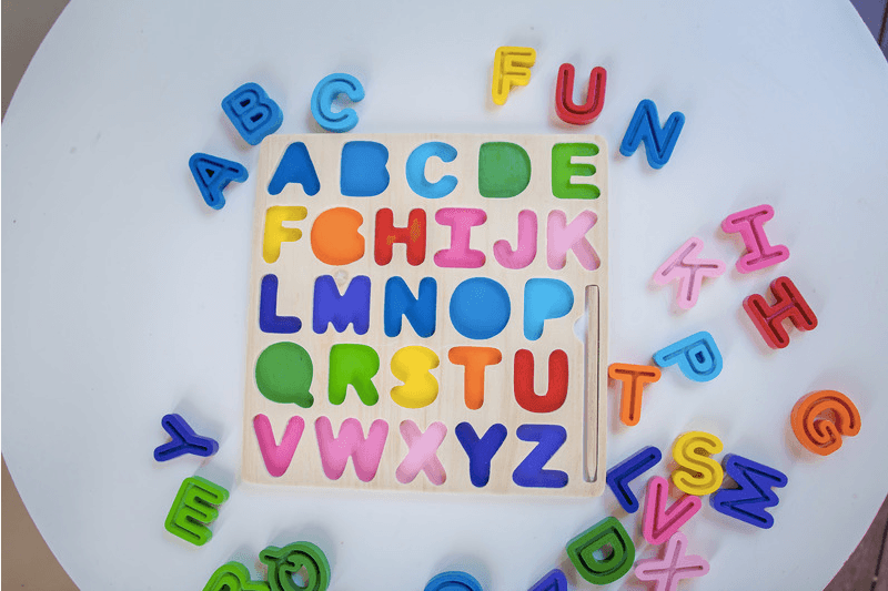 Kiddie Connect ABC (Uppercase) Chunky and Tracing Puzzle