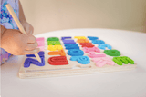 Kiddie Connect ABC (Uppercase) Chunky and Tracing Puzzle