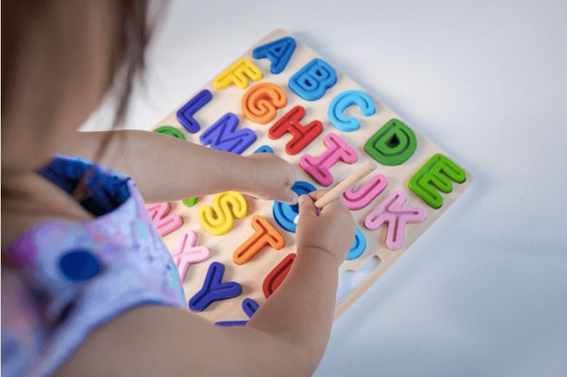 Kiddie Connect ABC (Uppercase) Chunky and Tracing Puzzle