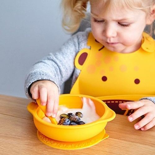 Marcus & Marcus Toddler First Self Feeding Self - Lucas Blue