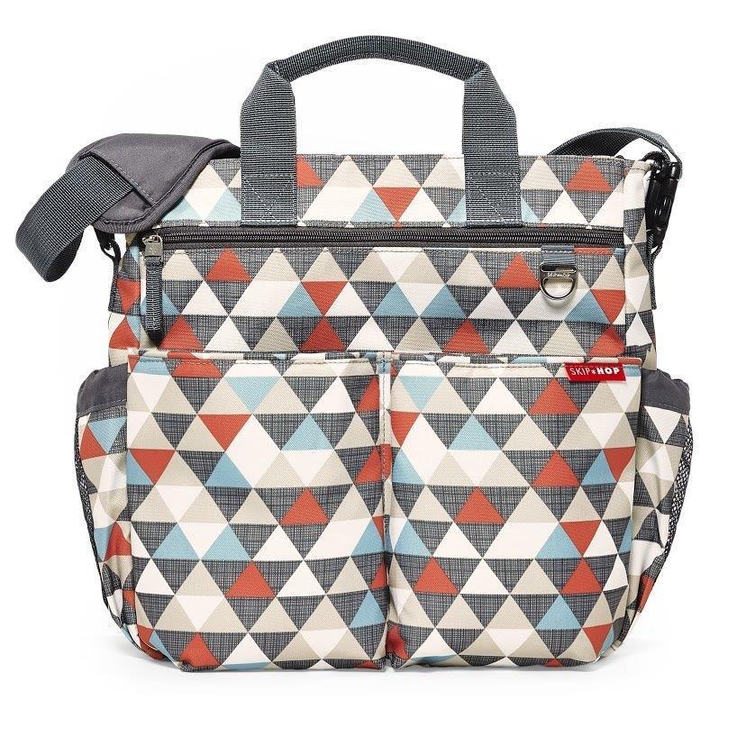 SKIP HOP Duo Signature Diaper Bag - Triangles