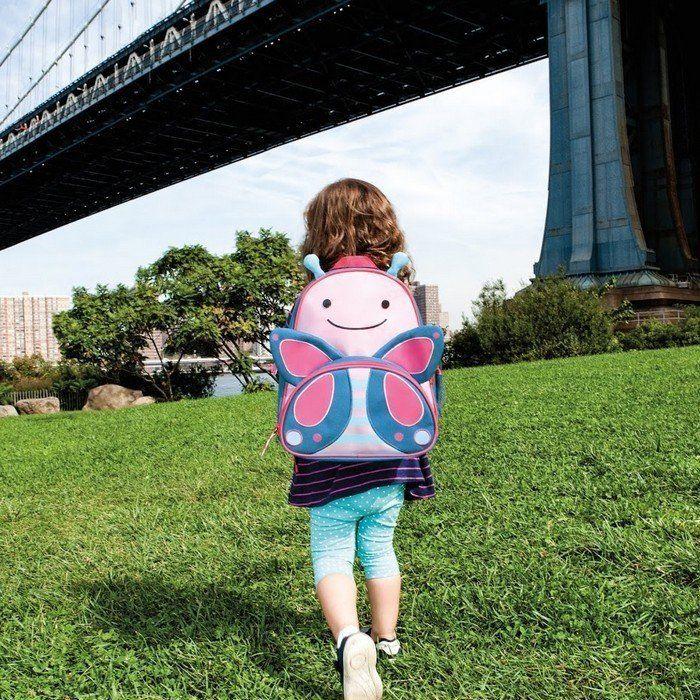 SKIP HOP Zoo Packs Little Kids Backpacks - Butterfly