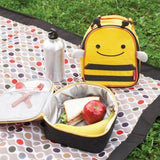 SKIP HOP Zoo Lunchies Insulated Lunch Bag - Bee