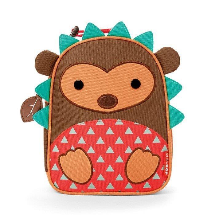 SKIP HOP Zoo Lunchies Insulated Lunch Bag - Hedgehog