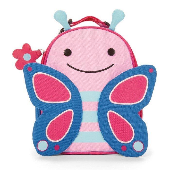 SKIP HOP Zoo Lunchies Insulated Lunch Bag - Butterfly