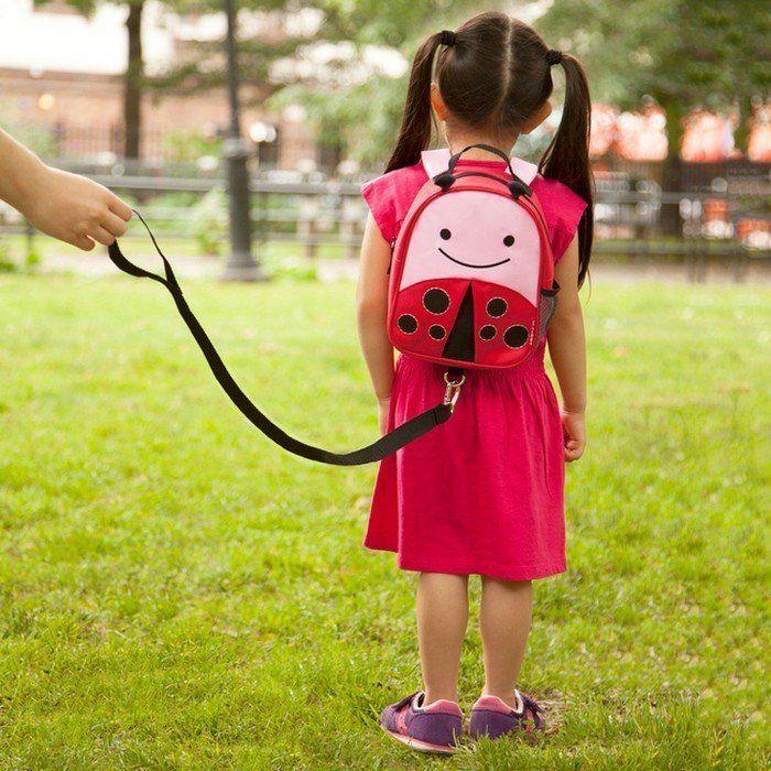 SKIP HOP Zoo Mini Harness Backpack With Rein - Ladybug