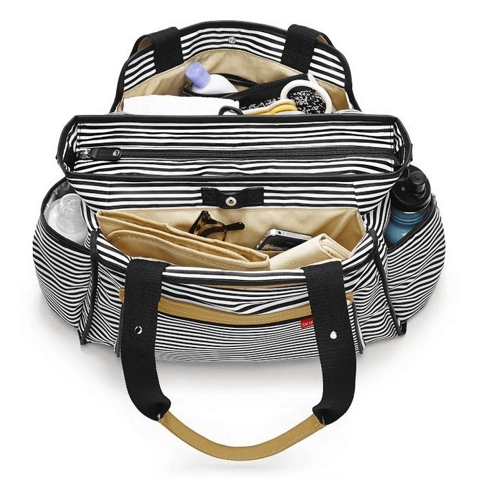 SKIP HOP Grand Central Take-it-all Diaper Bag - Stripe