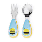 SKIP HOP Zootensils Fork & Spoon - Bee