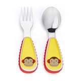 SKIP HOP Zootensils Fork & Spoon - Monkey