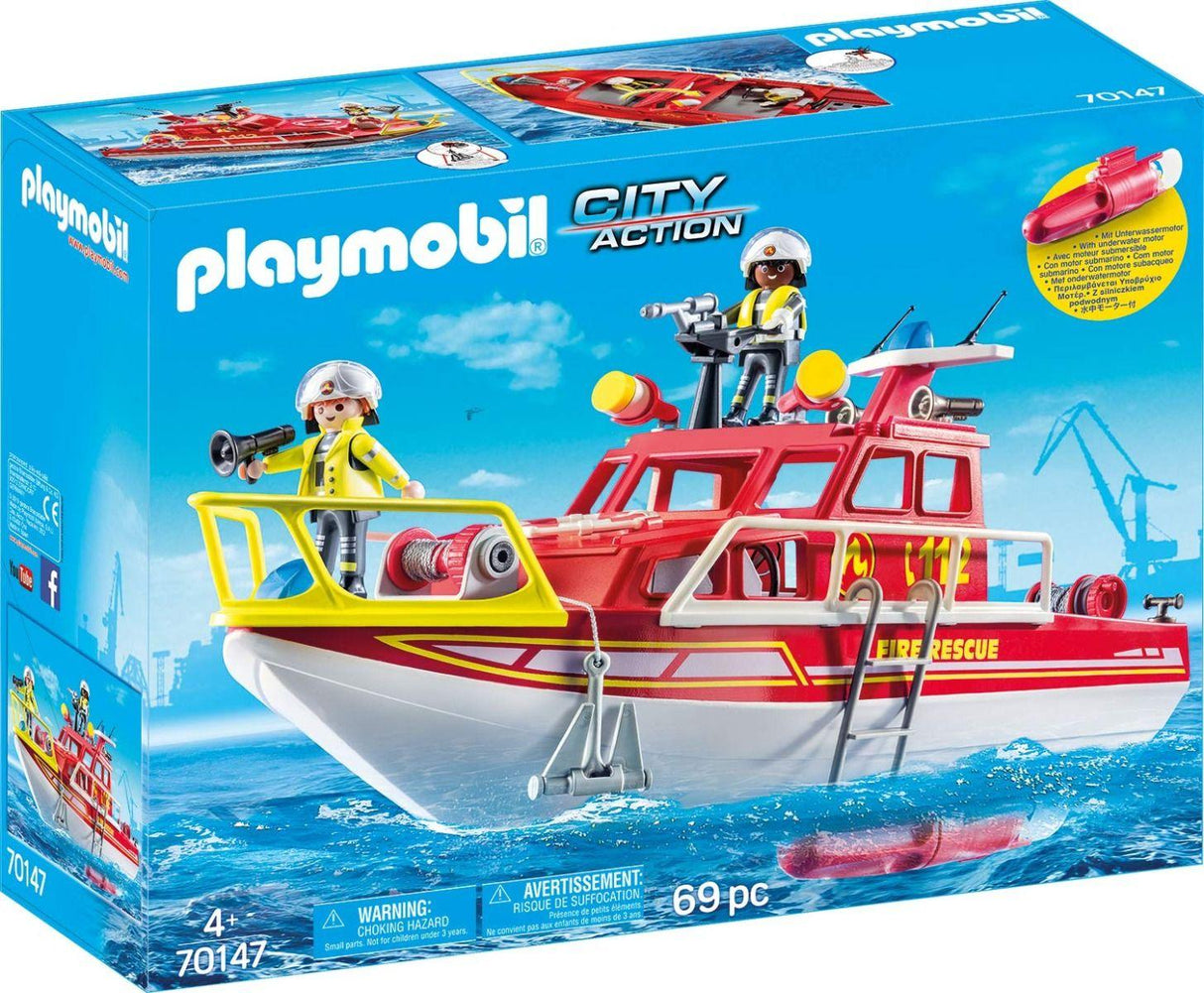 Playmobil - Fire Rescue Boat