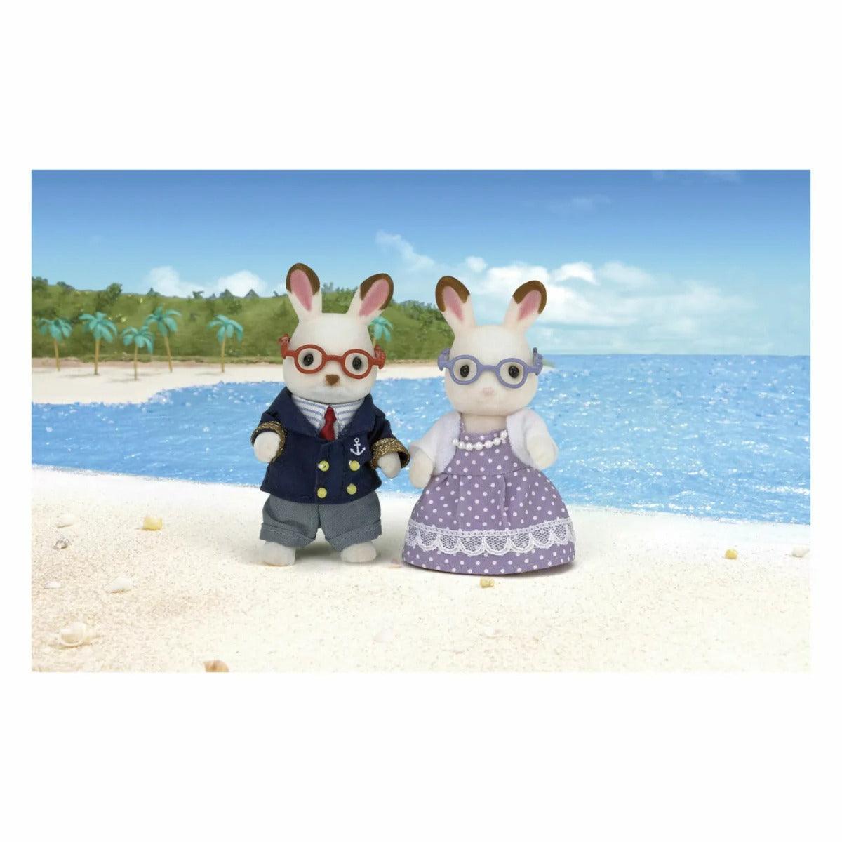 Sylvanian Families Chocolate Rabbit Grandparents