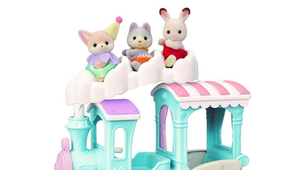 Sylvanian Families- Floating Cloud Rainbow Train