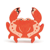 Tender Leaf Toys Crab Wooden Animal