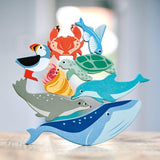 Tender Leaf Toys Whale Wooden Animal