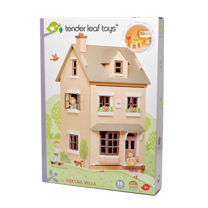 Tender Leaf Toys Foxtail Villa Doll House With Furniture