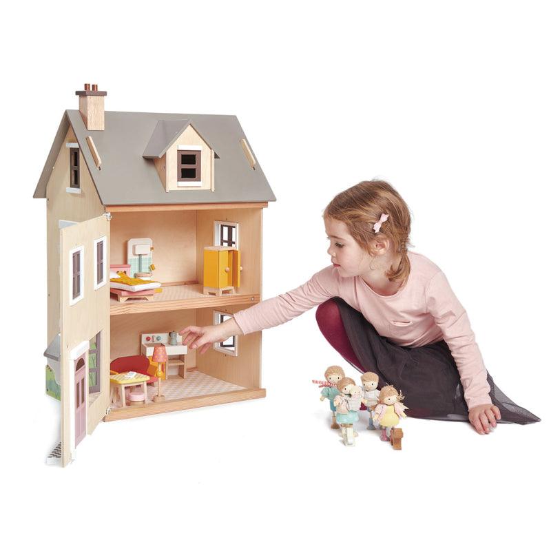 Tender Leaf Toys Foxtail Villa Doll House With Furniture