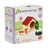 Tender Leaf Toys Pet Dog Kennel Set