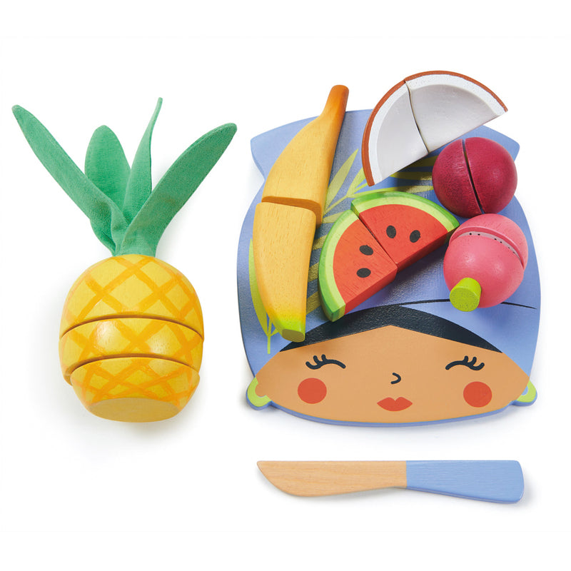 Tender Leaf Toys Tropical Fruit Chopping Board