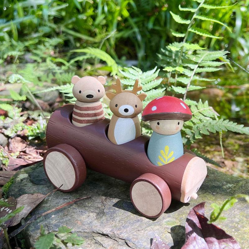 Tender Leaf Toys Timber Taxi