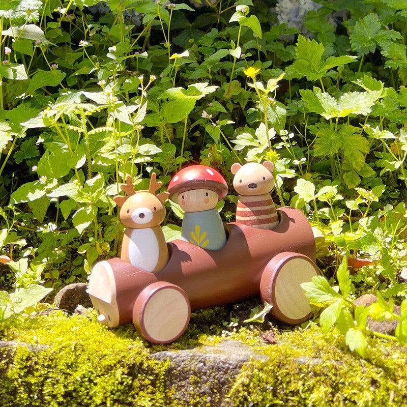 Tender Leaf Toys Timber Taxi