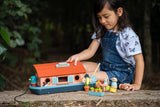 Tender Leaf Toys Little Otter Canal Boat