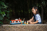 Tender Leaf Toys Little Otter Canal Boat