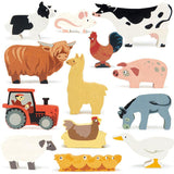 Tender Leaf Toys Selection of 13 Farm Animals