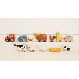 Tender Leaf Toys Selection of 13 Farm Animals